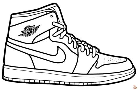 nike air jordan ausmalbilder|20 Jordan Shoe Coloring Pages Printable for Free Download.